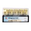 IPS Empress® CAD LT (Low Translucency) Blocks, 5/Pkg - Chromascop Shade 300, Size C14