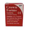 Crown Form Refill – Clear, Celluloid, 5/Pkg