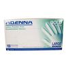 Adenna® Gold Latex Exam Gloves, Powder Free - Large, 100/Box
