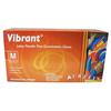 Aurelia® Vibrant™ Latex Exam Gloves – Powder Free, 100/Box, 10 Boxes/Case - Medium
