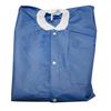 Extra-Safe™ Hip Length Lab Jackets – Ceil Blue, 10/Pkg - Large