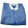 Extra-Safe™ Jackets and Lab Coats – Knee Length Coats, 10/Pkg - Ciel Blue, Large