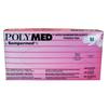 Polymed® Latex Exam Gloves – Powder Free, 100/Box, 10 Boxes - Medium