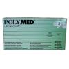 Polymed® Latex Exam Gloves – Powder Free, 100/Box, 10 Boxes - Small