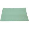 Patterson® Legacy Patient Towels Poly-Backed Bibs – 13" x 18", 500/Pkg - Teal, 3-Ply Tissue with 1-Ply Poly