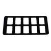 Film Mount Charts – 77 Series EZ-Tab® Black, Open Window, Vinyl, 100/Pkg - 136