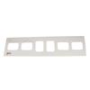 Patterson® Film Mount Charts – 10 Series Gray Cardboard, Open Window, 100/Pkg - 10-161