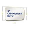 Riofoto Rhodium Intraoral Photographic Mirrors, Child - 3 Occlusal