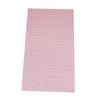 Contour Neck Patient Bibs - Mauve, 2 Ply with 1 Ply Poly, 17" x 18"