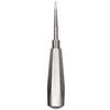 Surgical Elevators – Luxating, Curved, 3 mm, Single End - Large Tapered Hexagonal Handle