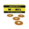 Paper Brass Center Abrasive Discs – Garnet, 50/Pkg