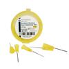 Patterson® Bendable Stainless Steel Dispensing Tips - 20 Gauge, Yellow, 20/Pkg