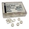 Patterson® Code Rings - White, 50/Pkg