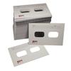 Patterson® Film Mount Charts – 10 Series Gray Cardboard, Open Window, 100/Pkg - 10-121