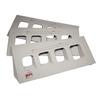 Patterson® Film Mount Charts - 10 Series Gray Cardboard, Open Window, 100/Pkg - 10-162
