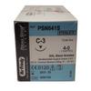 Perma Sharp® Silk Black Braided Sutures Nonabsorbable – C-3, Premium Reverse Cutting, 3/8 Circle, Length 18", 12/Pkg
