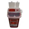 SharpSafety™ Phlebotomy Sharps Containers - 1 Quart, Red