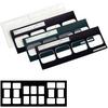 Film Mount Charts – EZ-View® Masked Pocket, Series 21, Black, 100/Pkg - 21-6183