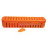 Steri-Containers – Compact, 7-1/2" x 1-1/2" x 1-1/2" - Neon Orange