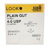 LOOK™ Plain Gut Sutures Absorbable – Reverse Cutting, 18", 12/Pkg