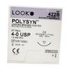 LOOK™ PolySyn™ Undyed Braided Sutures Absorbable – C6, 4–0, 27