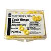 Patterson® Code Rings - Yellow, 50/Pkg