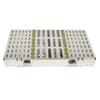 IMS® Signature Series® Space Saver Seven™ Cassettes – 7 Instrument Capacity, 4.5" x 8" x 1" - Green