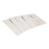 Patterson® Film Mount Charts - 10 Series Gray Cardboard, Open Window, 100/Pkg - 10-119
