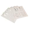 Patterson® Film Mount Charts – 10 Series Gray Cardboard, Open Window, 100/Pkg - 10-141