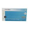 Futura™ Latex Exam Gloves – Powder Free, Teal Blue, 100/Box - Small