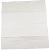 Choice Patient Bibs and Towels – Poly Backed, 500/Pkg - White, 3-Ply Tissue, 17" x 18"