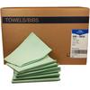 Patterson® Patient Towels Tissue Bibs – 13" x 18", 500/Pkg - Green