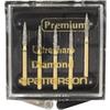 Patterson® Ultrasharp Diamond Burs – FG Standard, 5/Pkg - Coarse, Flame, # 862, 1.6 mm Diameter, 8.0 mm Length