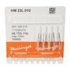 Tungsten Carbide Burs – HM 23L Tapered Fissure FG, 5/Pkg - Size #170L, 1.0 mm Diameter