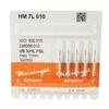 Tungsten Carbide Burs – HM 7L Pear FGL, 5/Pkg - Size #331L, 1.0 mm Diameter