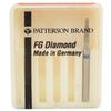 Patterson® Diamond Instruments – FG, Medium, Blue, Cone, Cone Point End - # 851-014, 1.4 mm Diameter