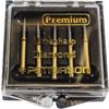 Patterson® Ultrasharp Diamond Burs – FG Standard, 5/Pkg - Fine, Flame, # 862, 1.2 mm Diameter, 6.5 mm Length