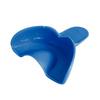 Tray-Aways® Disposable Impression Trays – Solid, Blue, 12/Pkg