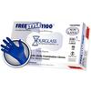 FreeStyle 1100™ Nitrile Exam Gloves – Powder Free, 100/Box - Large