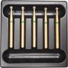 Patterson® Ultrasharp Diamond Burs – FG Standard, 5/Pkg - Coarse, Round, # 801, 1.4 mm Diameter
