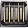 Patterson® Ultrasharp Diamond Burs – FG Standard, 5/Pkg - Coarse, Cone Round End Taper, # 856, 1.4 mm Diameter, 8.0 mm Length