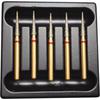Patterson® Ultrasharp Diamond Burs – FG Standard, 5/Pkg - Fine, Needle, # 858, 1.6 mm Diameter, 8.0 mm Length