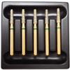 Patterson® Ultrasharp Diamond Burs – FG Standard, 5/Pkg - Coarse, Cone Round End Taper, # 856, 1.6 mm Diameter, 6.5 mm Length