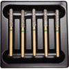 Patterson® Ultrasharp Diamond Burs – FG Standard, 5/Pkg - Coarse, Cone Round End Taper, # 850, 1.8 mm Diameter, 8.0 mm Length