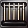 Patterson® Ultrasharp Diamond Burs – FG Standard, 5/Pkg - Coarse, Cylinder, # 837KR, 1.4 mm Diameter, 8.0 mm Length