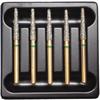 Patterson® Ultrasharp Diamond Burs – FG Standard, 5/Pkg - Coarse, Cone Round End Taper, # 856, 1.8 mm Diameter, 10.0 mm Length
