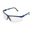 Patterson® Uvex™ Genesis Protective Eyewear - Blue Frame, Clear Lens