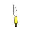 Porcelain Instrument Replacement Blades - Ultra-Thin Blades - Knife, Yellow
