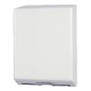 Combo Towel Dispenser – Metal, 15-1/4" x 11" x 4-1/2" - White Enamel