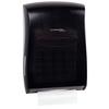 Universal Folded Towel Dispenser - Smoke Gray, 10.4" x 6.1" x 5.4"
